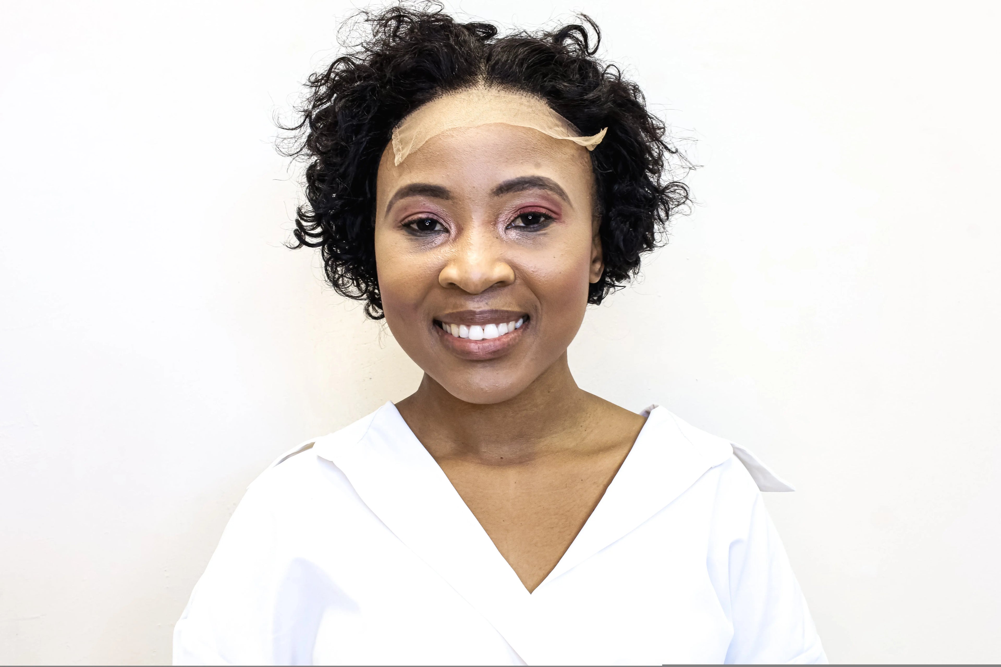 SDD 4x4 Lace Mely Pixie curly Wig – Natural Black Melyhair